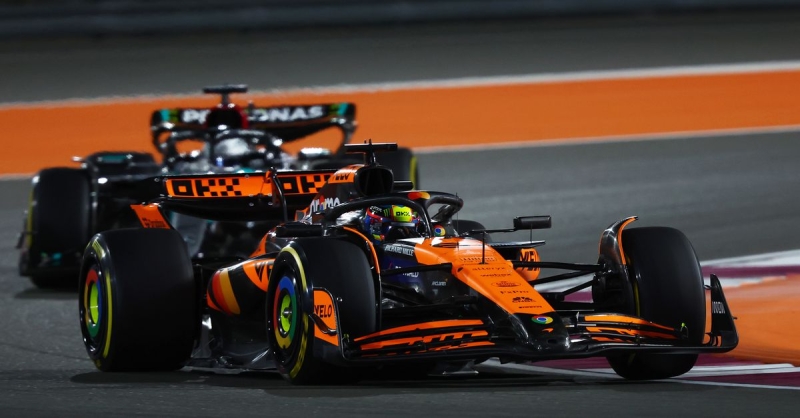 Oscar Piastri and Lando Norris end up front in F1 Sprint Race at Qatar Grand Prix