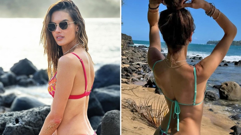 Alessandra Ambrosio’s Hawaii Holiday Hot Shots