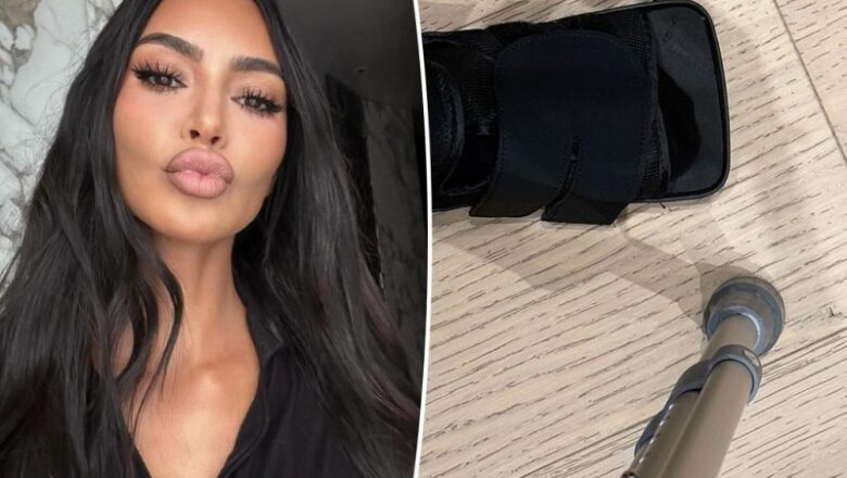 Kim Kardashian exposes she broke her foot right before the vacations: ‘FML’