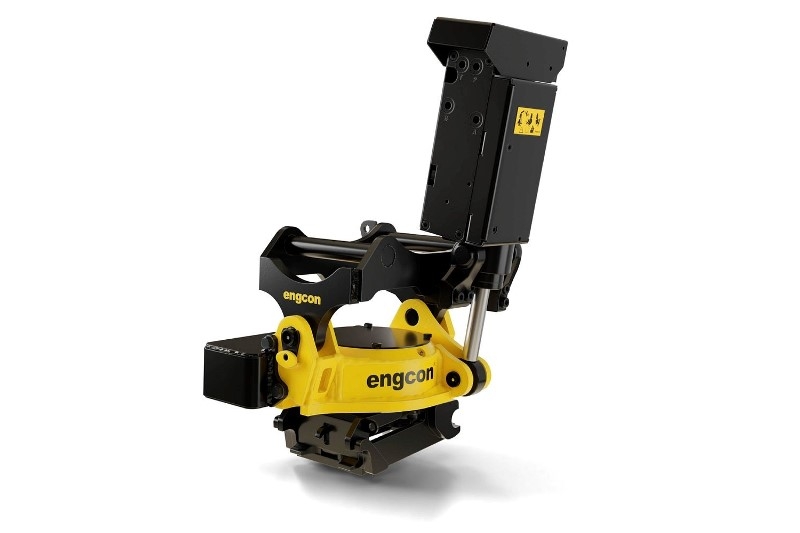 Engcon launches tiltrotator for mini diggers