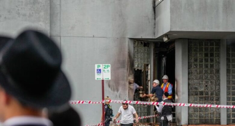 Antisemitism Blamed for Arson Attack on Melbourne Synagogue