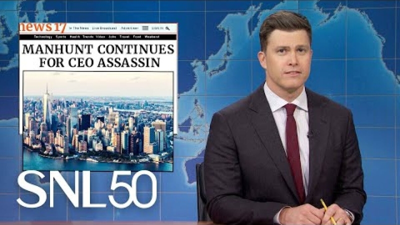 SNL Weekend Update covers CEO assassin and Hunter Bidens pardon