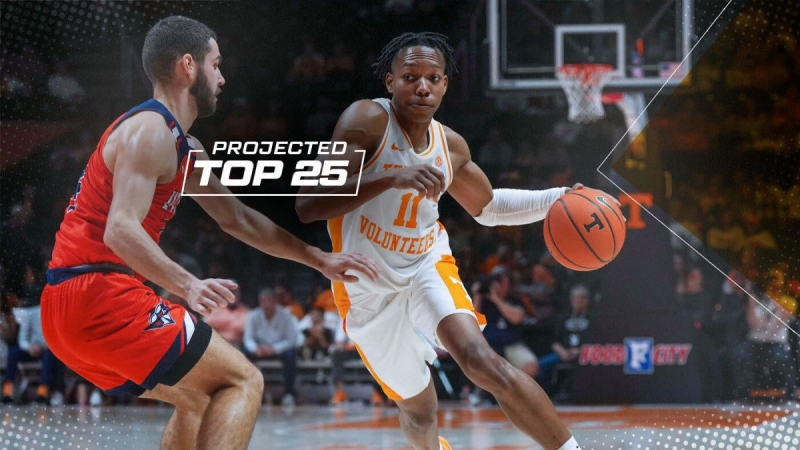 Tomorrow’s Top 25 Today: Tennessee takes control of No. 1 after Kansas loses two times and Auburn is up to Duke