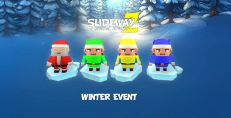 SlidewayZ Puzzles gets a little wintry with a brand-new winter season wonderland upgrade