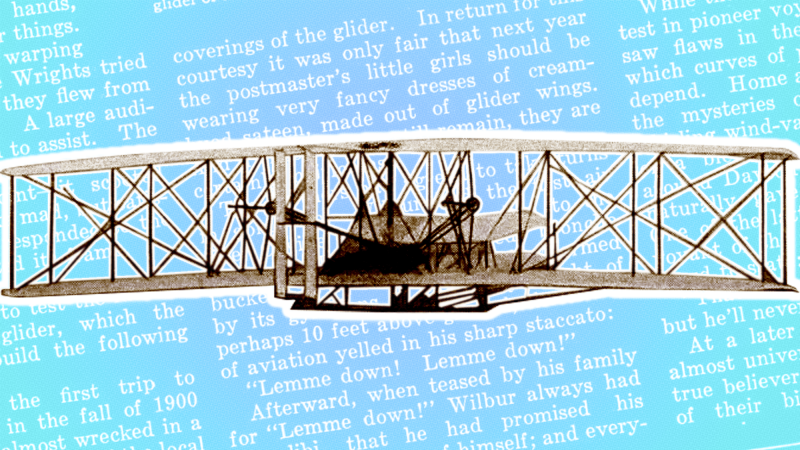 December 17, 1903: The Wright siblings fly, drama takes place