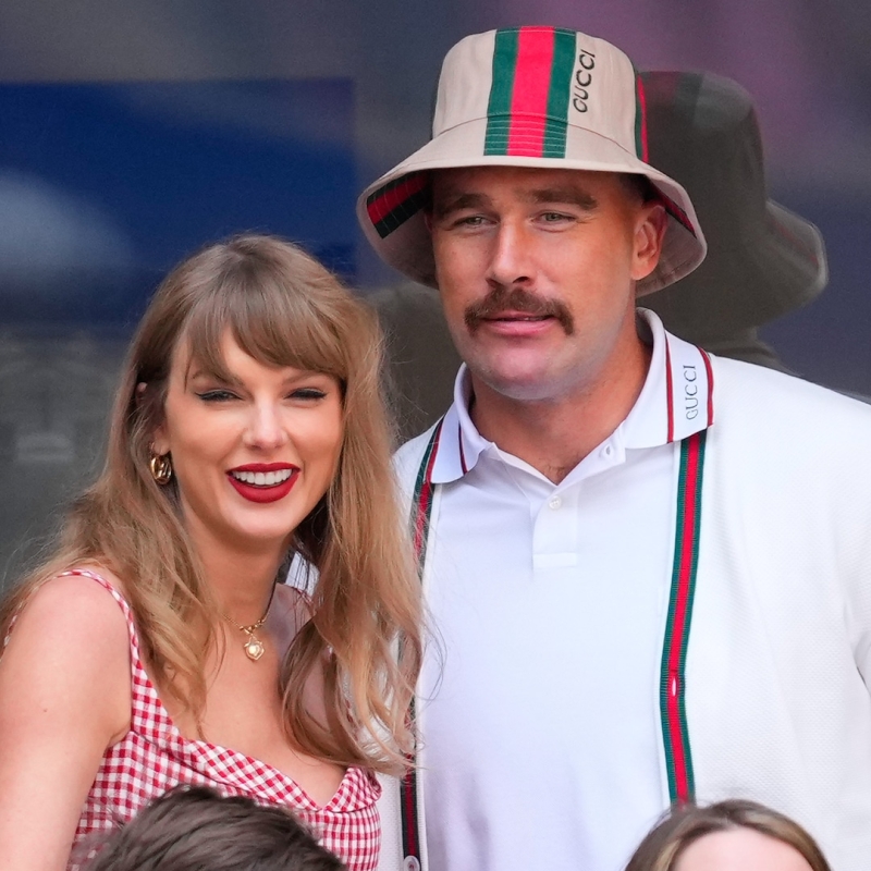 Travis Kelce Gives Taylor Swift the “22” Hat During Heartwarming Eras Party Moment