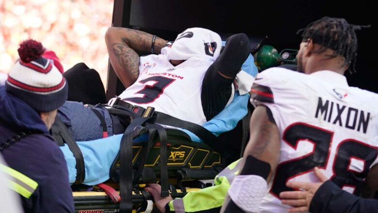 Texans’ Tank Dell suffered ‘considerable’ knee injury in loss to Chiefs; WR to stay in healthcare facility over night Dec 21, 2024