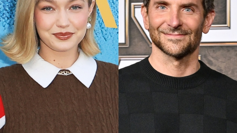 How Gigi Hadid Gave Bradley Cooper Some Cheesy Support