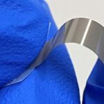 Ultra-thin diamond wafers for electronic devices used sticky tape