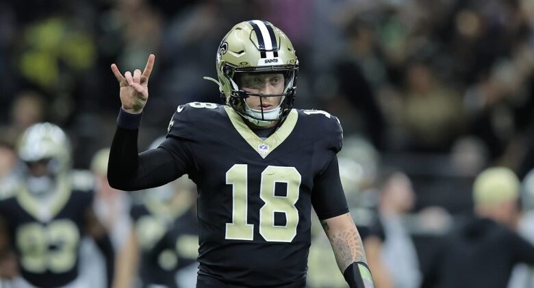 Saints’ Spencer Rattler Practices in Walk-In Freezer to Prepare for Start vs. Packers