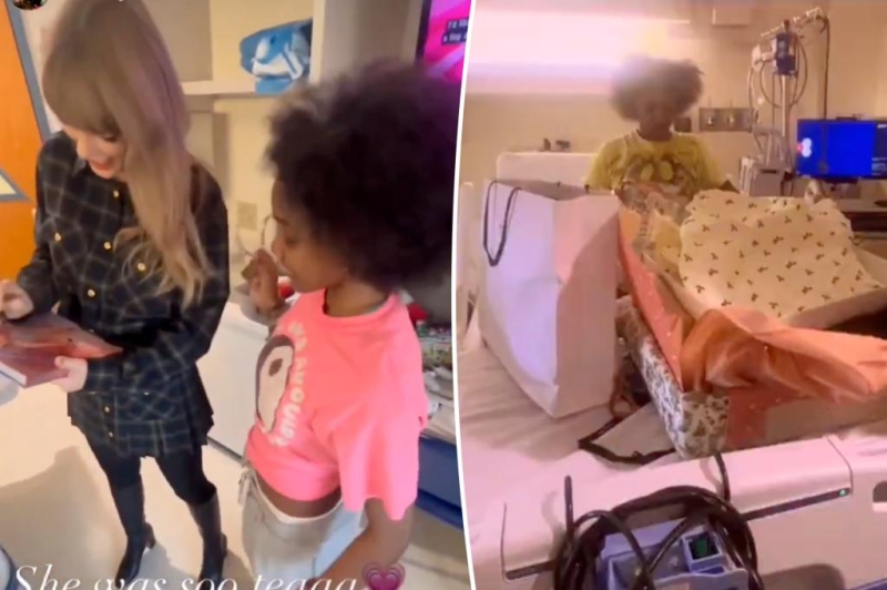 Taylor Swift surprises fan who called her clothing ‘tea’ with the very same almost $5K Miu set for Christmas