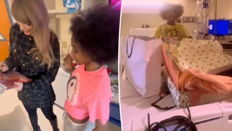 Taylor Swift surprises fan who called her clothing ‘tea’ with the very same almost $5K Miu set for Christmas