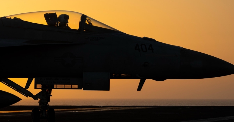 2 U.S. Navy pilots eject to security after friendly fire downs their fighter jet