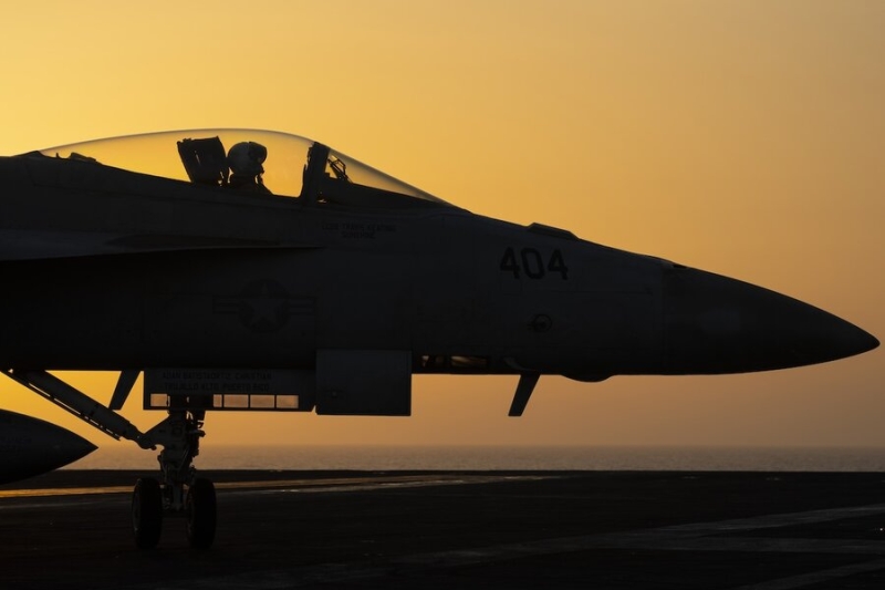 United States Navy shoots down its own fighter jet amidst fresh airstrikes on Houthi rebels