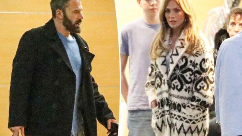 Jennifer Lopez and Ben Affleck satisfy up at members-only club in Los Angeles ahead of the vacations