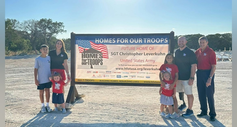 Rinnai America Joins Forces with Homes For Our Troops to Aid Injured Veterans