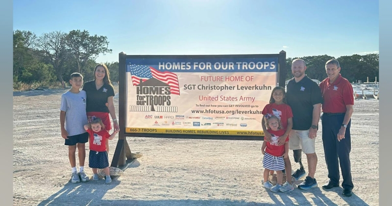 Rinnai America Joins Forces with Homes For Our Troops to Aid Injured Veterans