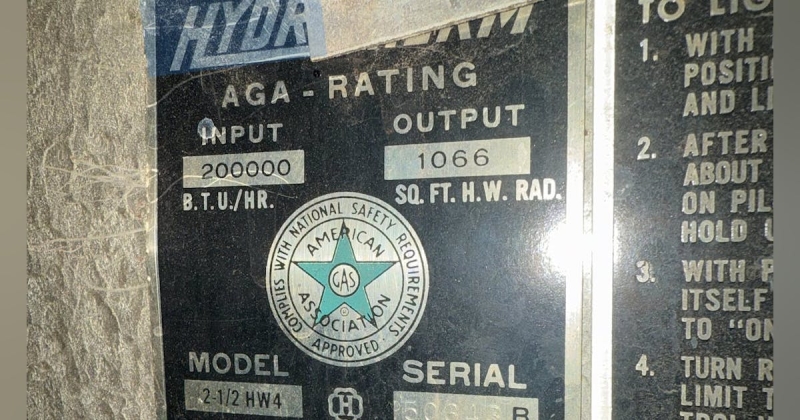 What Does That Mean?– The Art of Reading Older Boiler Tags