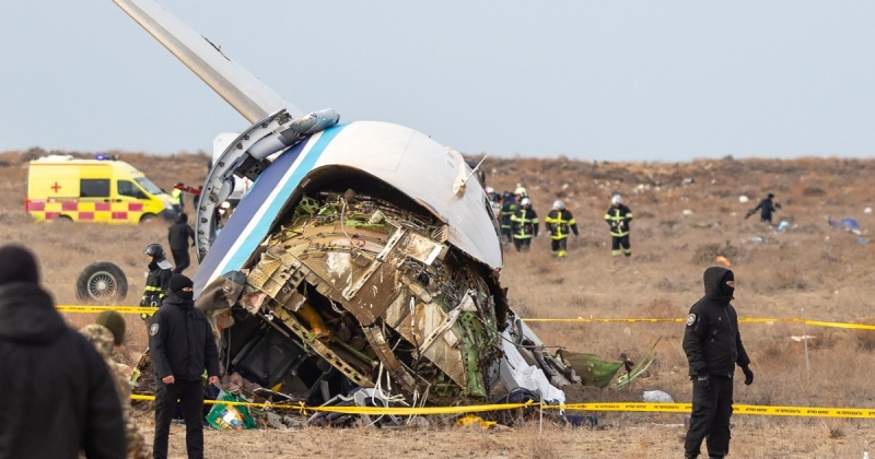 Lots eliminated after guest aircraft crashes in Kazakhstan