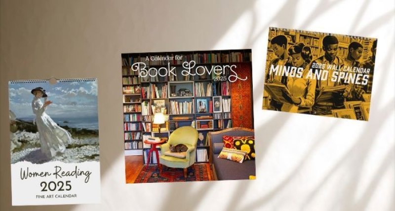 Bookish Wall Calendars for 2025