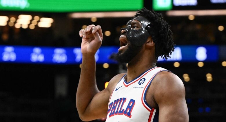 <a76ers' Joel Embiid Fined $75K for Obscene Gesture During Christmas Win vs. Celtics