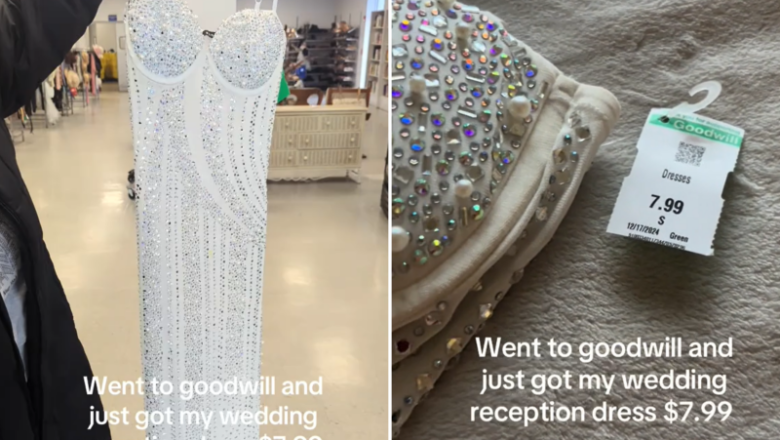 Bride Visits Thrift Store, Can’t Believe What She Finds for Just $8