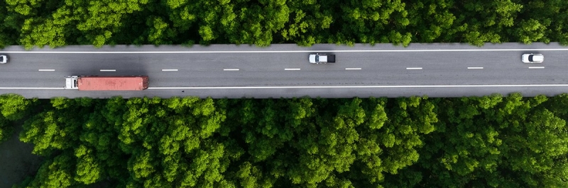 Collective transportation optimisation assists towards decarbonisation objectives