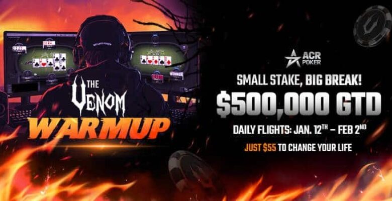 ACR Poker Warms Up for $10M Tourney in 2025 with $500K GTD Event