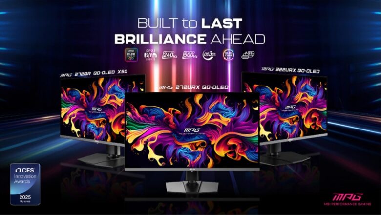 MSI likewise has a 27-inch 4K QD-OLED video gaming display at CES 2025