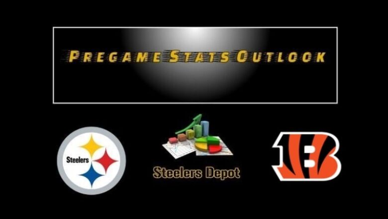 Steelers Vs. Bengals Week 18 Pregame Stats Outlook