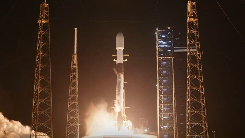 SpaceX releases 1st Falcon 9 rocket of 2025, sends out Thuraya 4 interactions satellite to orbit (video)