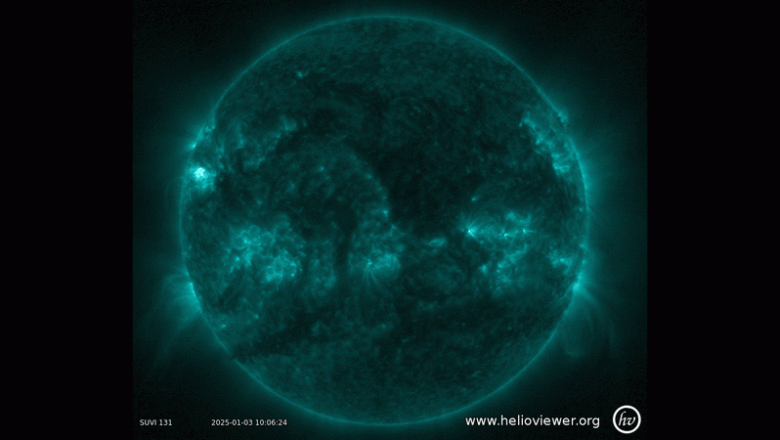 Sun appears with effective X1.2 solar flare, triggers radio blackouts (picture)