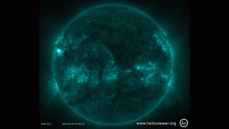 Sun appears with effective X1.2 solar flare, triggers radio blackouts (picture)