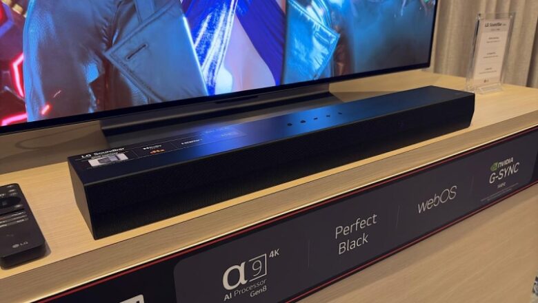 LG sneak peeks the compact S20A soundbar at CES 2025