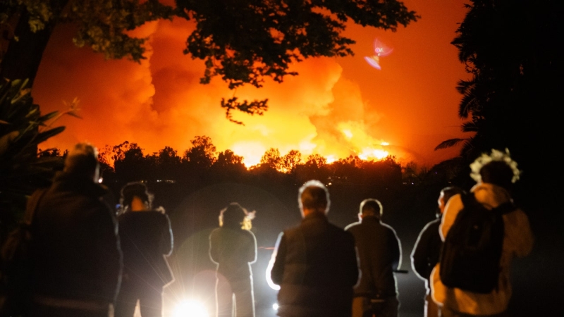 Inside the Pacific Palisades, Where Fires Are Halting Hollywood