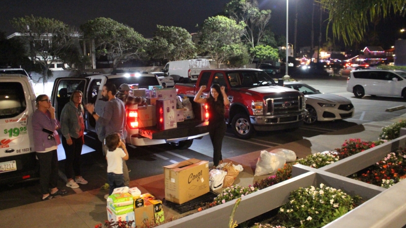 A little seafood dining establishment becomes a nationwide contribution center for LA fire victims