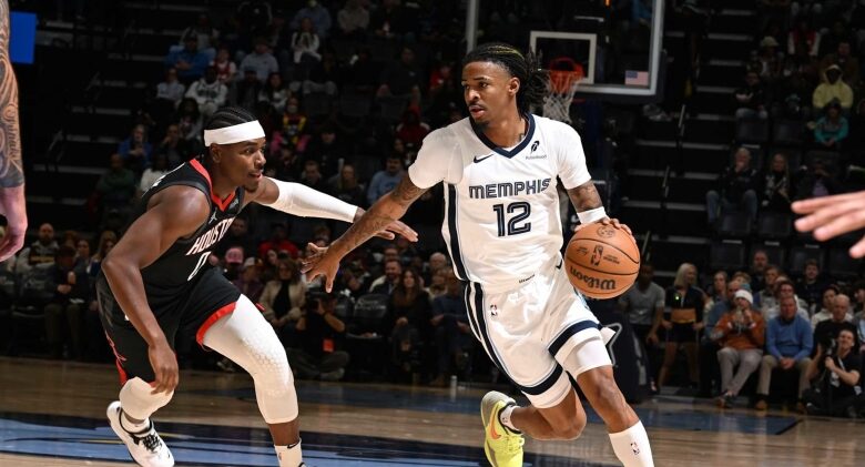 <aJa Morant Impresses NBA Fans in Return from Injury Despite Grizzlies Loss to Rockets