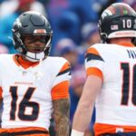 Bo Nix-Troy Franklin goal connection gets Broncos off to quick start in playoffs