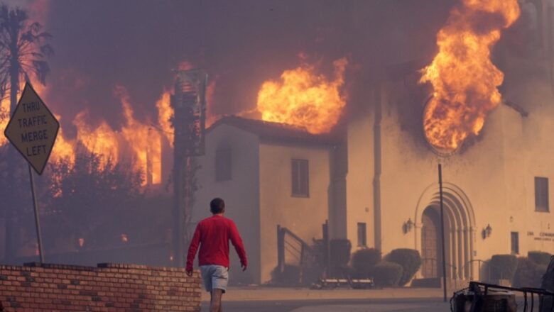 Southern California wildfires damage or harm numerous holy places