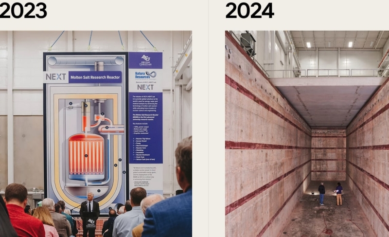 One Megawatt Molten Salt Research Reactor in Texas in 2026