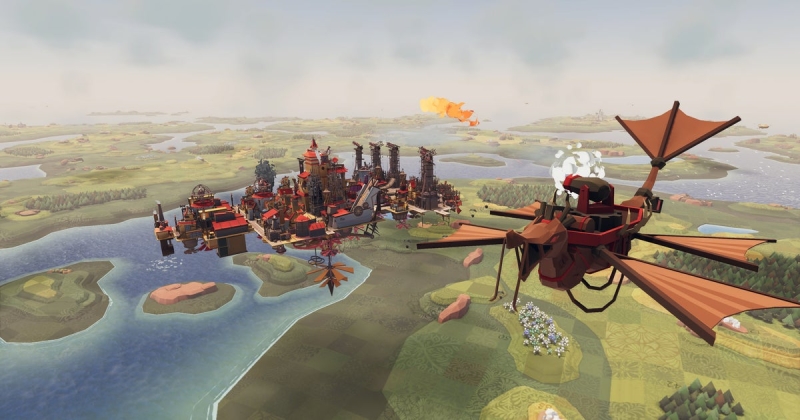 Flying city-builder Airborne Empire strikes early gain access to today with a brand-new military aspect