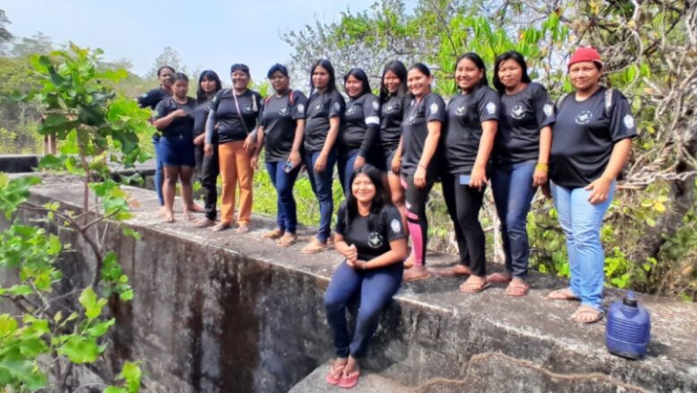 Krahô ladies lead Indigenous guard to secure area in Brazil