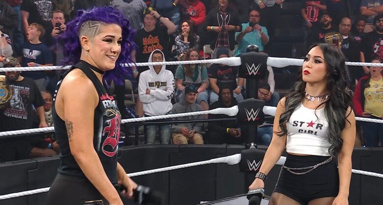 WWE NXT’s Broadcast Ends Early: Watch Cut Off Brawl Between Bayley and Roxanne Perez