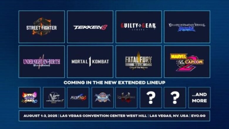 EVO 2025 Title Lineup Revealed