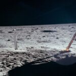 What took place to the flags Apollo astronauts left on the moon?