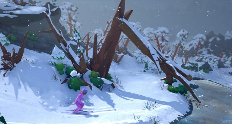 Lonesome Mountains: Downhill’s multiplayer snowboarding follow up Snow Riders is out next week