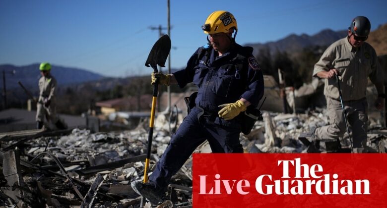 California fires: LA fire teams make development as authorities anticipate ‘much-needed break’ from harmful weather condition– as it occurred