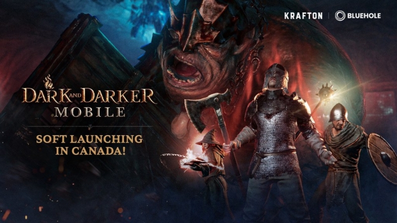 Dark and Darker Mobile soft launches in Canada in February