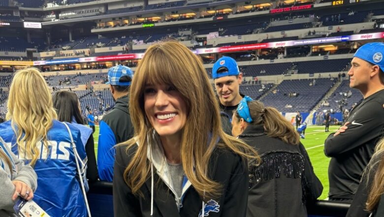 Holly Campbell Is a New Kind of Wag– and Detroit Lions Fans Are Loving It