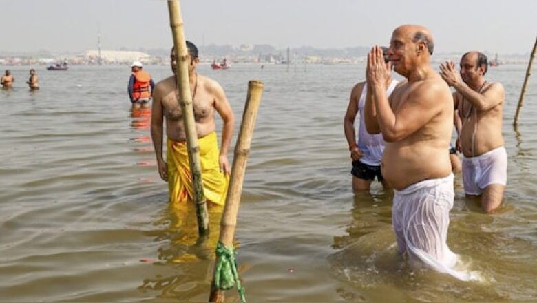 Rajnath Singh says Maha Kumbh Mela is a ‘Spiritual and cultural mega festival’ at Prayagraj